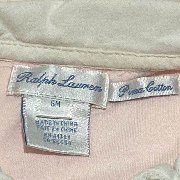 Ralph Lauren ❤️ Kid's Romper - Size 6 Months (PRE-LOVED) - Picture 5 of 7